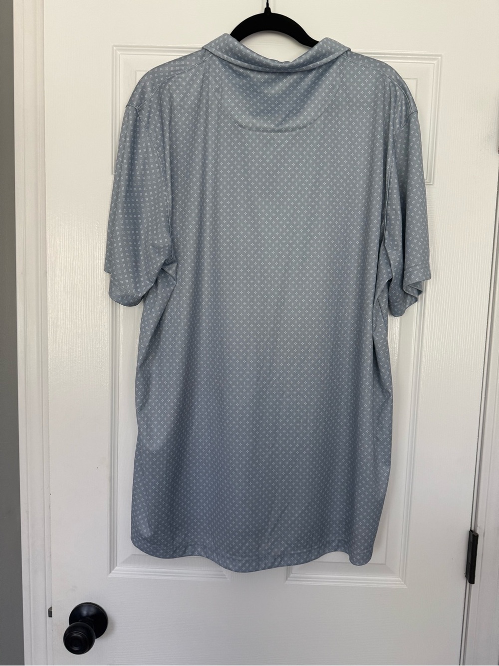 Swannies Men's Light Blue Short Sleeve Polo Shirt- size 3x - Picture 2 of 5